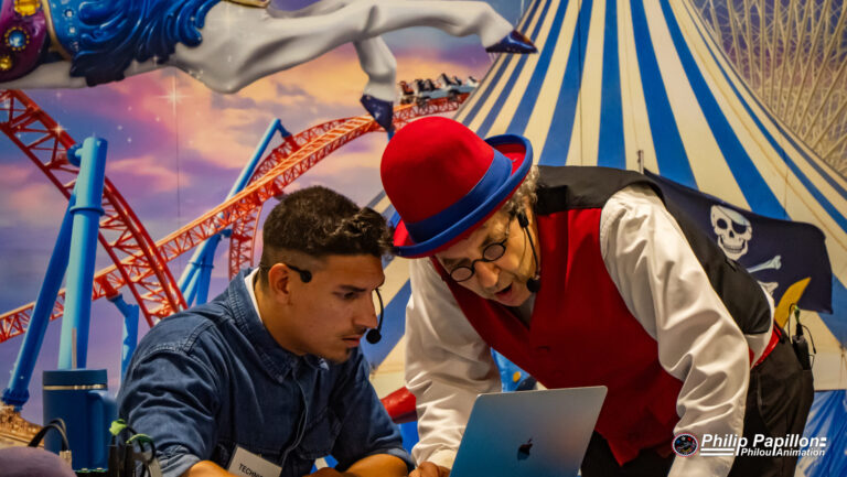 L'apprenti et son mentor devant un ordinateur