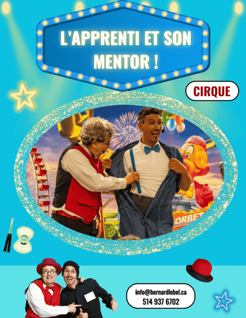 Affiche du spectacle L'apprenti et son mentor