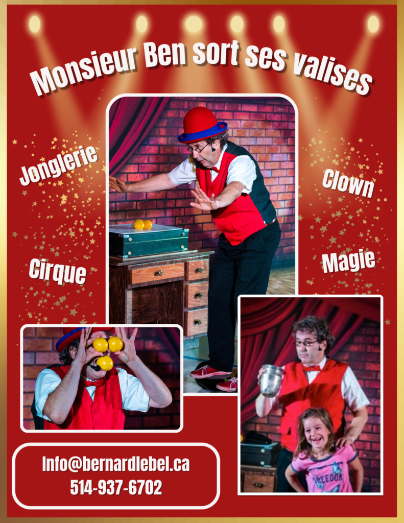 Affichette 1545 x 2000 Monsieur Ben sort ses valises